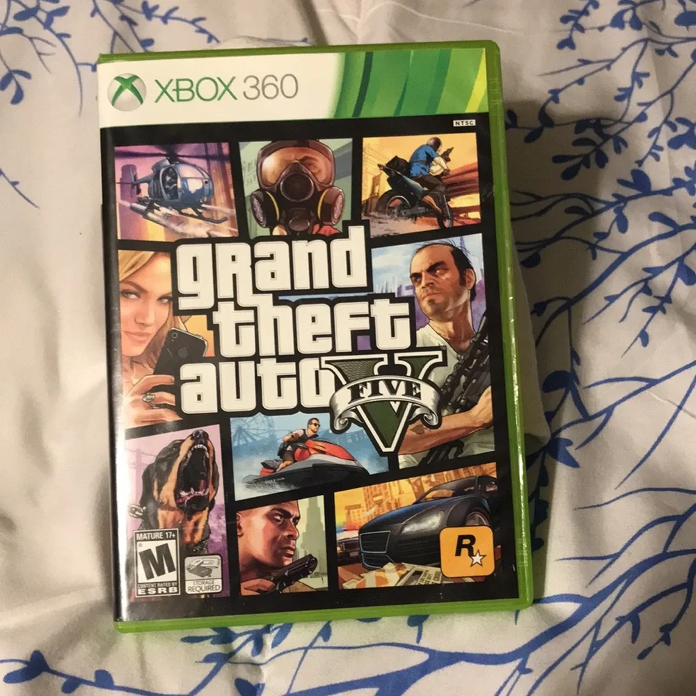 XBOX 360 GRAND THEFT AUTO FIVE V